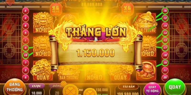 Hành trình quay thưởng sống động và siêu thú vị
